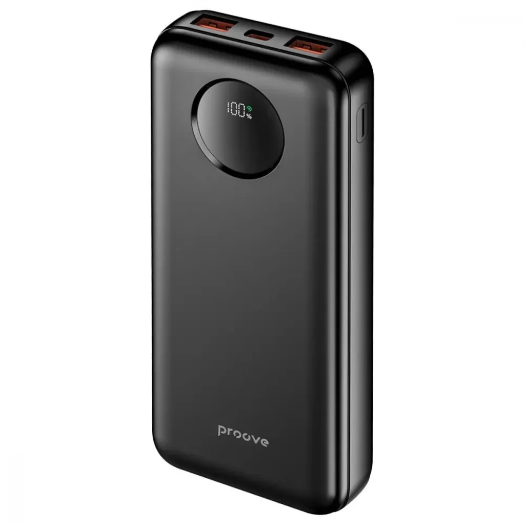 Зовнішній акумулятор Proove Illuminator SE 22.5W 10000mAh Black (588910001)