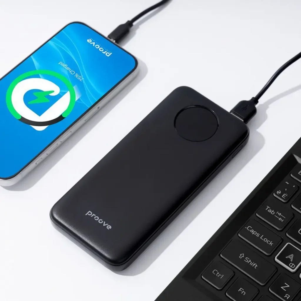 Зовнішній акумулятор Proove Illuminator SE 22.5W 10000mAh Black (588910001)