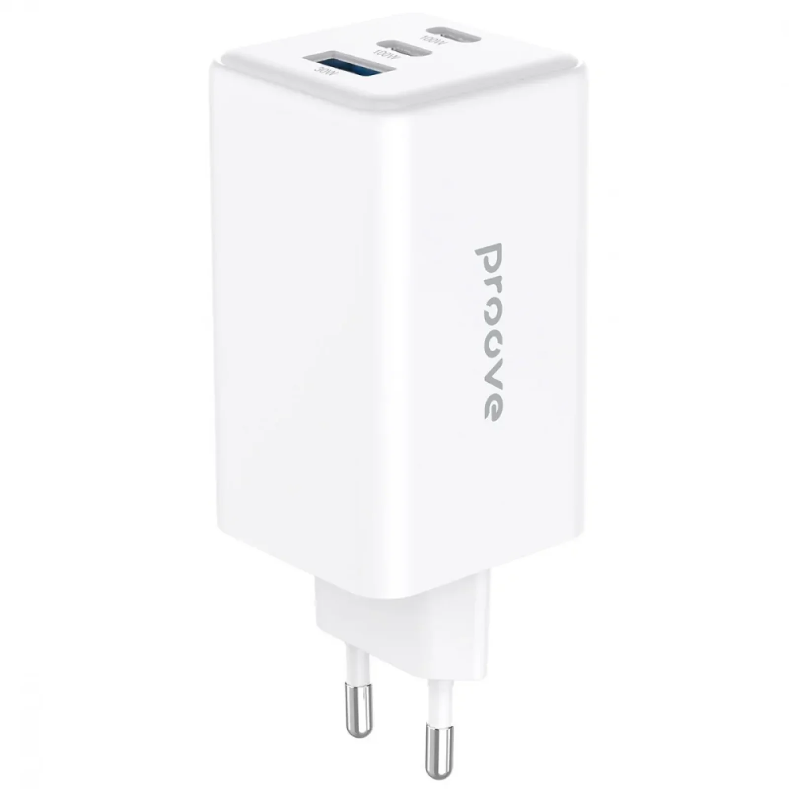МЗП Proove Pocket GaN 100W (2Type-C + USB) White, WCPG10012202