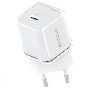 СЗУ Proove Pure GaN 30W (Type-C) White, WCPU30012202