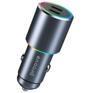 АЗП Proove Double Energy 50W (Type-C + Type-C) Metal Gray, ACDE50022206
