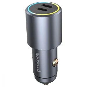 АЗП Proove Double Energy 50W (Type-C + Type-C) Metal Gray, ACDE50022206