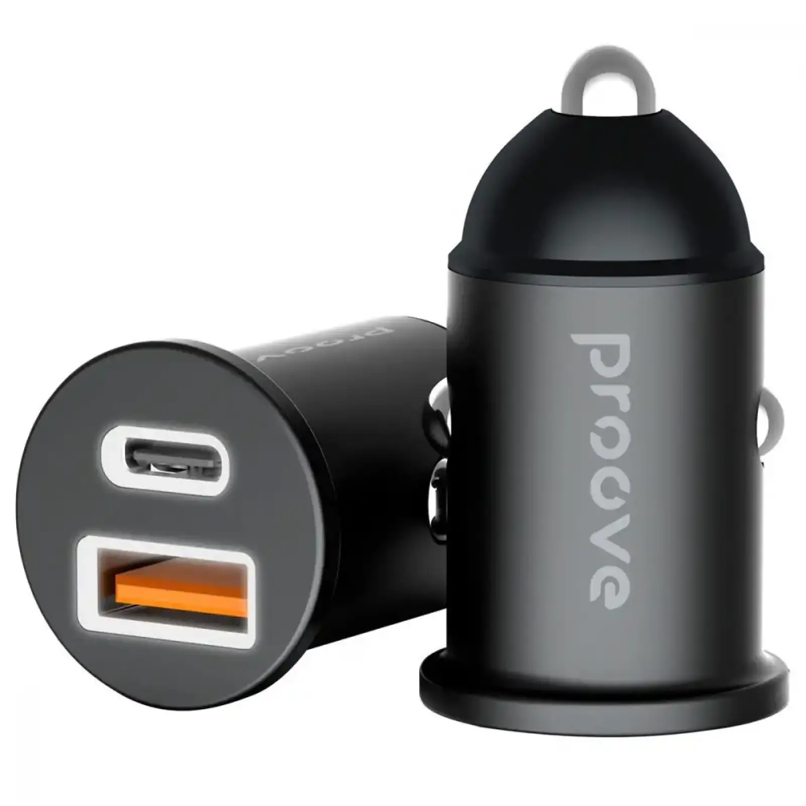 АЗП Proove Tiny Power 30W (Type-C + USB) Black, ACTP30111201