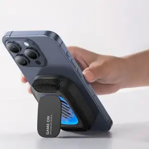 Охладитель с беспроводной зарядкой Baseus MagPro 2 Series Ultra-Thin Magnetic Black