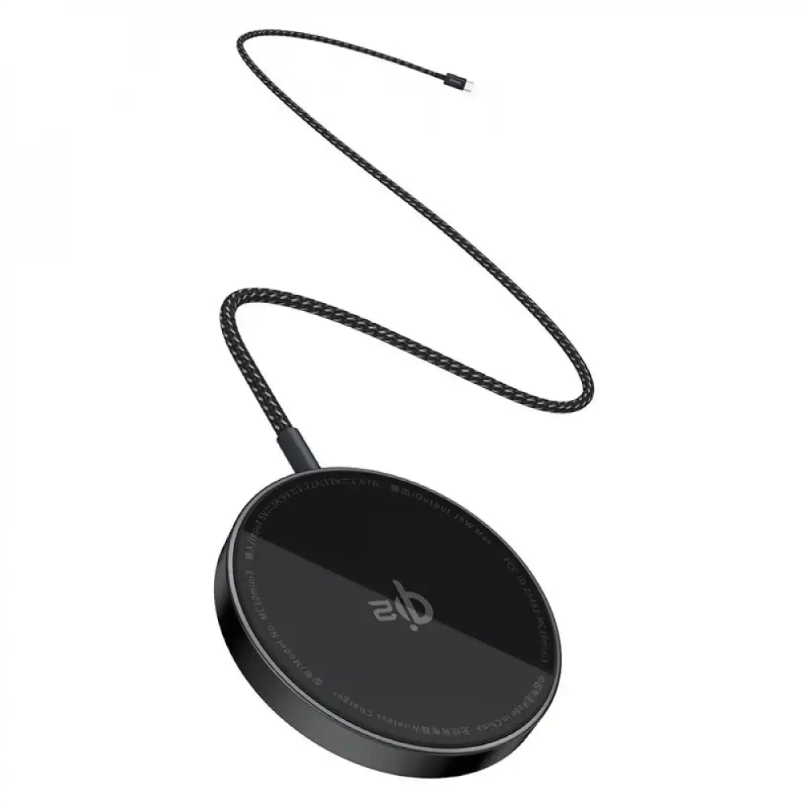 Бездротовий ЗП Baseus Simple Mini4 Air Magnetic Qi2 15W Black