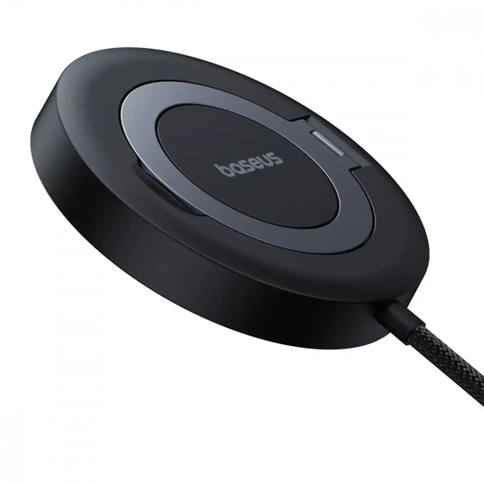 Бездротовий ЗП Baseus Simple Mini4 Qi2 15W Black