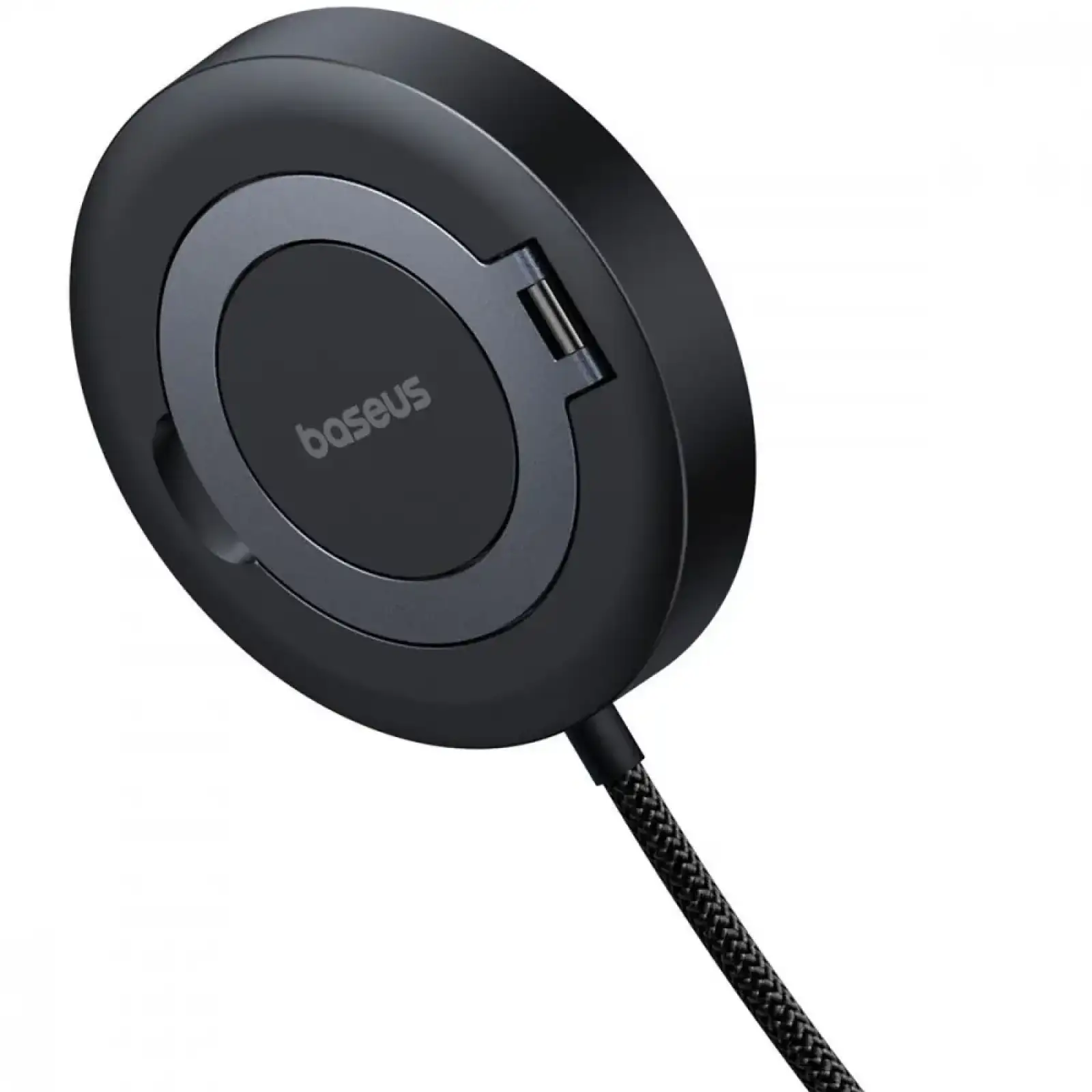 Бездротовий ЗП Baseus Simple Mini4 Qi2 15W Black