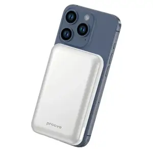 Зовнішня батарея Proove Vibe Energy Plus 22.5W 10000mAh silver/white