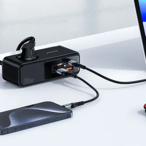 Сетевой фильтр Proove Homester Pro 65W (AC + 2xType-C + 2xUSB) 1.5m Black (PSHP25002201)