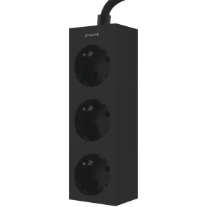 Сетевой фильтр Proove Magnet Strip (3xAC) 1.6m Black (PSMS25000001)