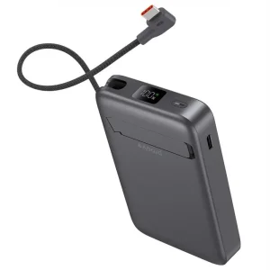 Зовнішній акумулятор Proove OverPower 35W 10000mAh Qi2 gray (625710010)