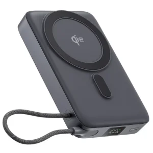 Зовнішній акумулятор Proove OverPower 35W 10000mAh Qi2 gray (625710010)