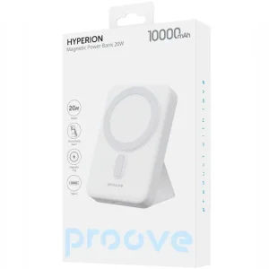 Зовнішній акумулятор Proove Hyperion 20W 10000mAh 2025 White