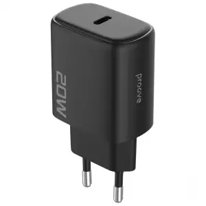 МЗП Proove Silicone Power 2 20W (Type-C) + Cable Type-C to Lightning (1m) White