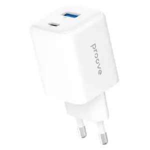 МЗП Proove Pocket GaN 45W (Type-C + USB) White