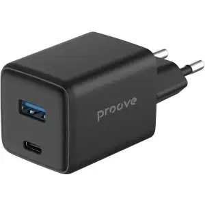 МЗП Proove Pocket GaN 45W (Type-C + USB) White