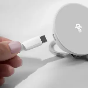 Бездротовий ЗУ Proove Knocker 2 in 1 Qi2 White