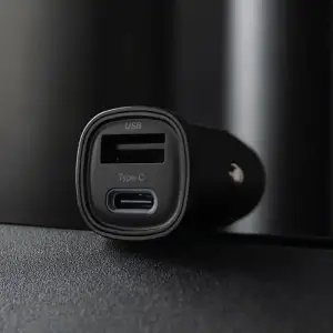 АЗУ Proove Flash 30W (Type-C + USB) + Cable Type-C to Type-C Black