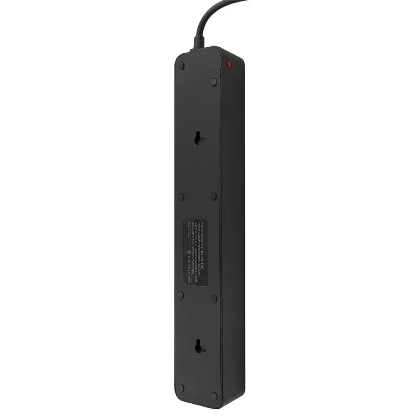 Сетевой фильтр Proove Power Strip P-04 (4 розетки + 4 USB + 2 Type-C) 3М Black (PSP442430001)