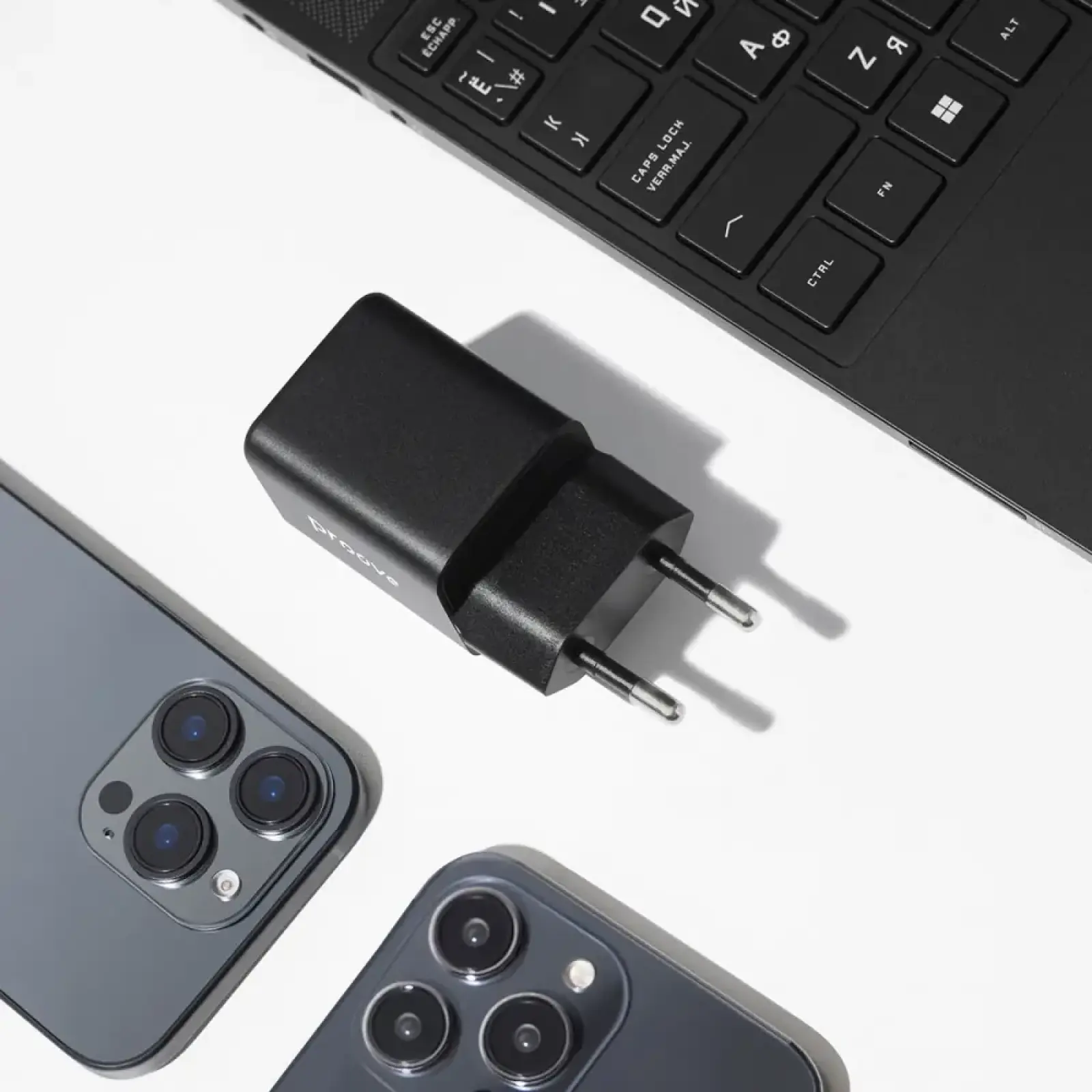 МЗП Proove Pocket GaN 30W (Type-C + USB) Black