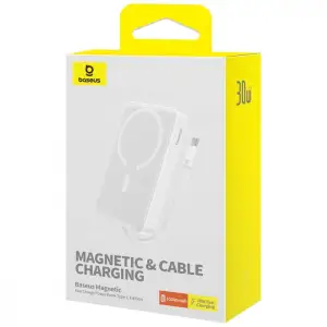 Внешний аккумулятор Baseus Magnetic Mini 30W 10000mAh Blue