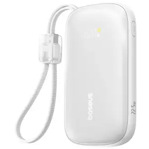 Зовнішній акумулятор Baseus EnerFill Qpow 3 Ultra 22.5W 10000mAh White