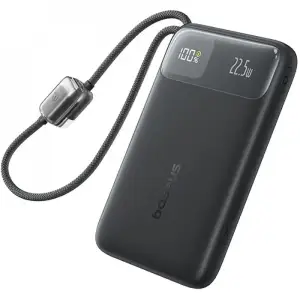 Зовнішній акумулятор Baseus EnerFill FC11 Digital Display 10000mAh 22.5W Black