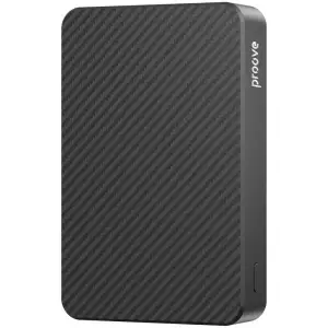 Зовнішня батарея Proove Carbon Slim 22.5W 10000mAh Black