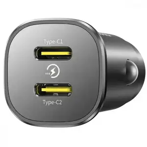 АЗУ Baseus GoTrip DP1 30W (2хType-C) Black