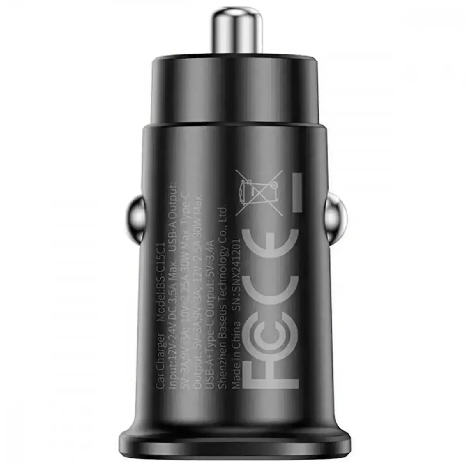 АЗУ Baseus GoTrip DP1 30W (2хType-C) Black