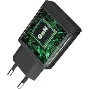 МЗП Proove Slender 45W (Type-C + USB) Black (WCSL45110001)