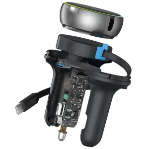 АЗУ Proove Hammer 81W (Type-C + USB) + Retractable Type-C Cable Black