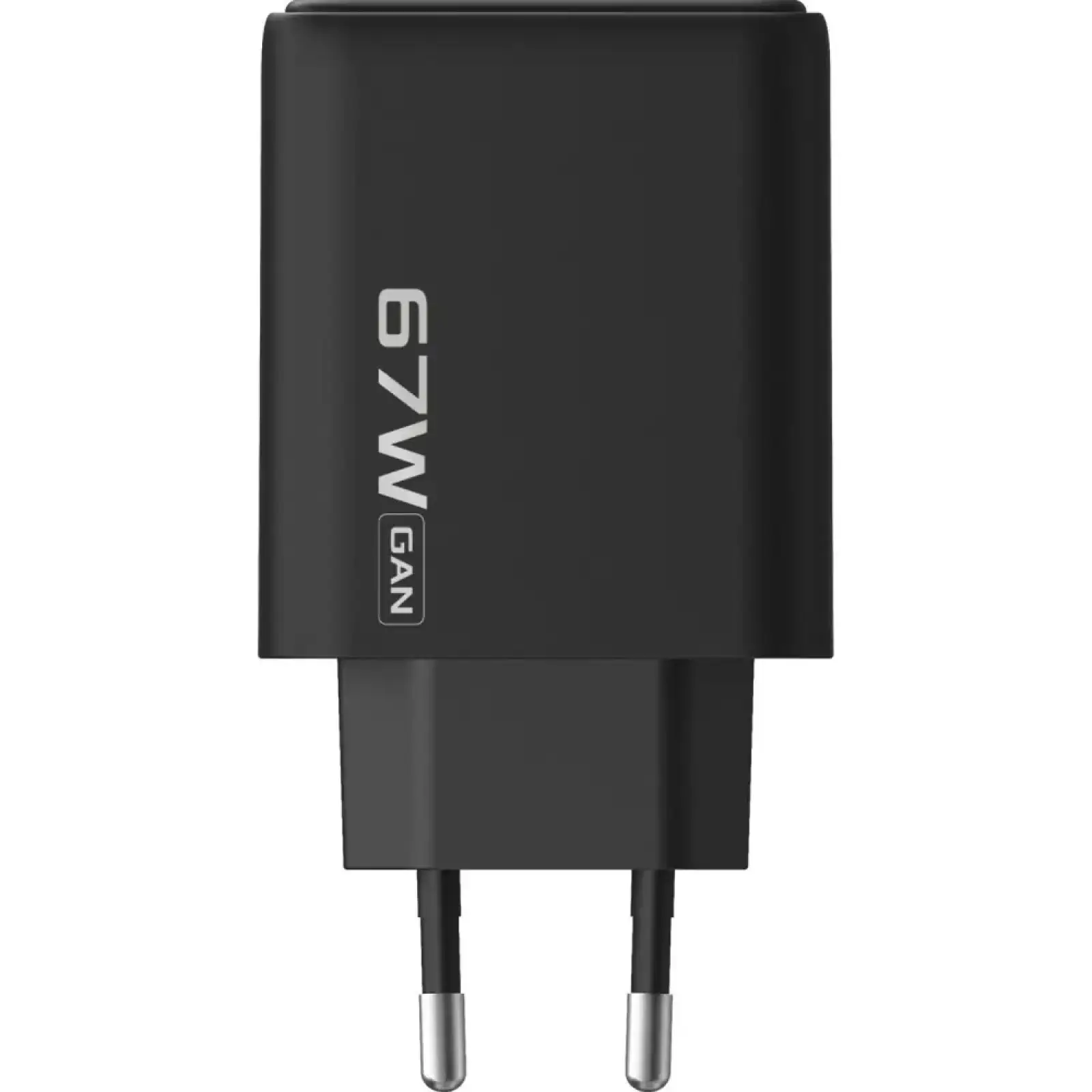МЗП Proove Silicone Power 2 67W (2*Type-C+USB) Black