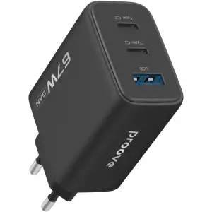 МЗП Proove Silicone Power 2 67W (2*Type-C+USB) White