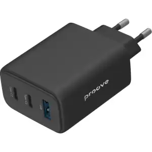 МЗП Proove Silicone Power 2 67W (2*Type-C+USB) White