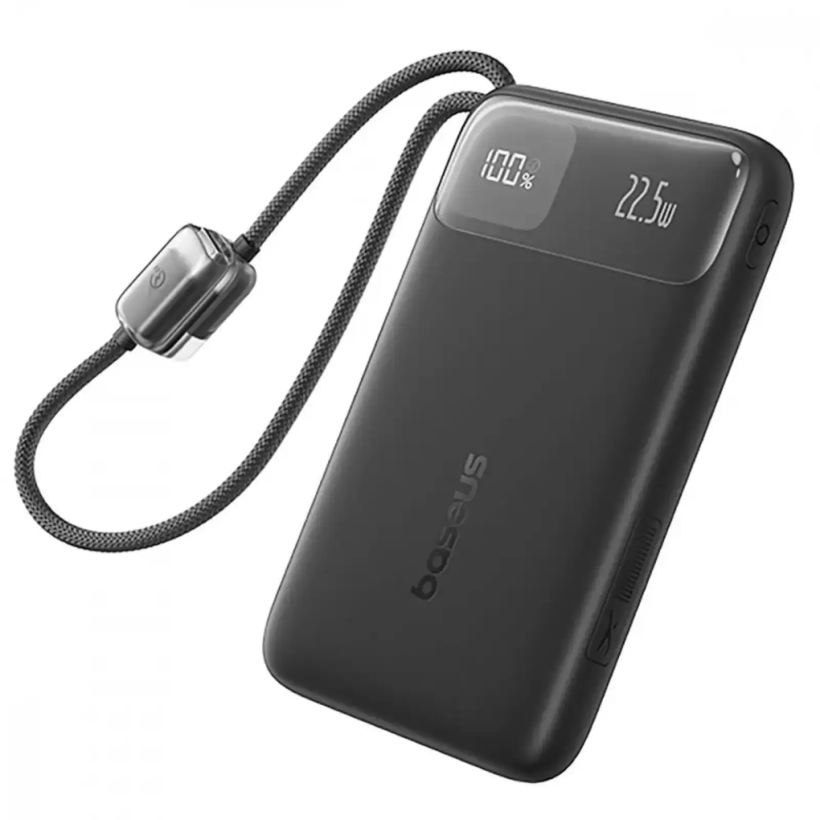 Зовнішній акумулятор Baseus EnerFill FC11 Digital Display 10000mAh 22.5W + Кабель Type-C to Type-C Black