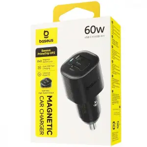 АЗП Baseus PrimeTrip VP2 60W (Type-C + USB) Black