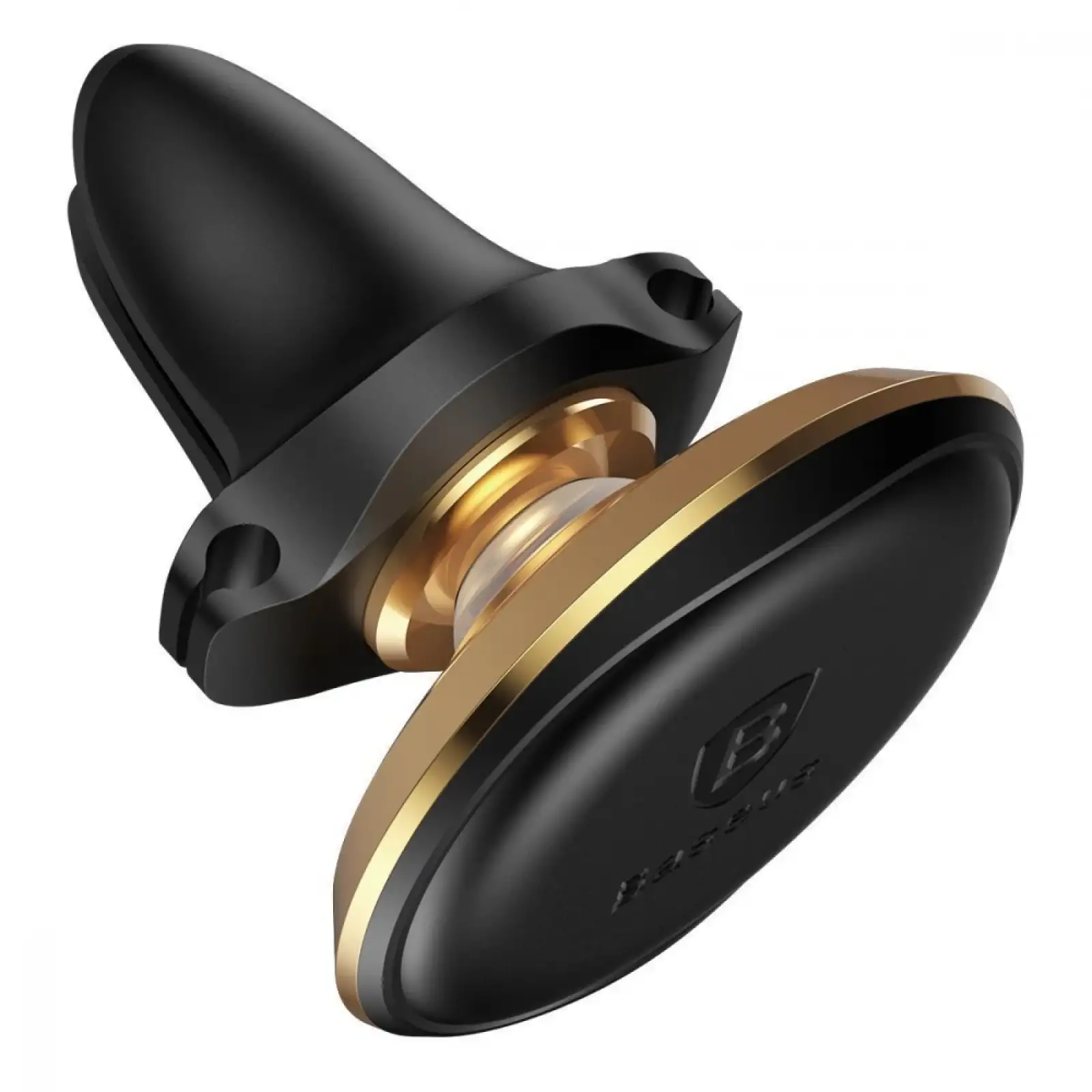 Автодержатель Baseus Magnetic Air Vent Car Mount With Cable Clip Black, SUGX020001