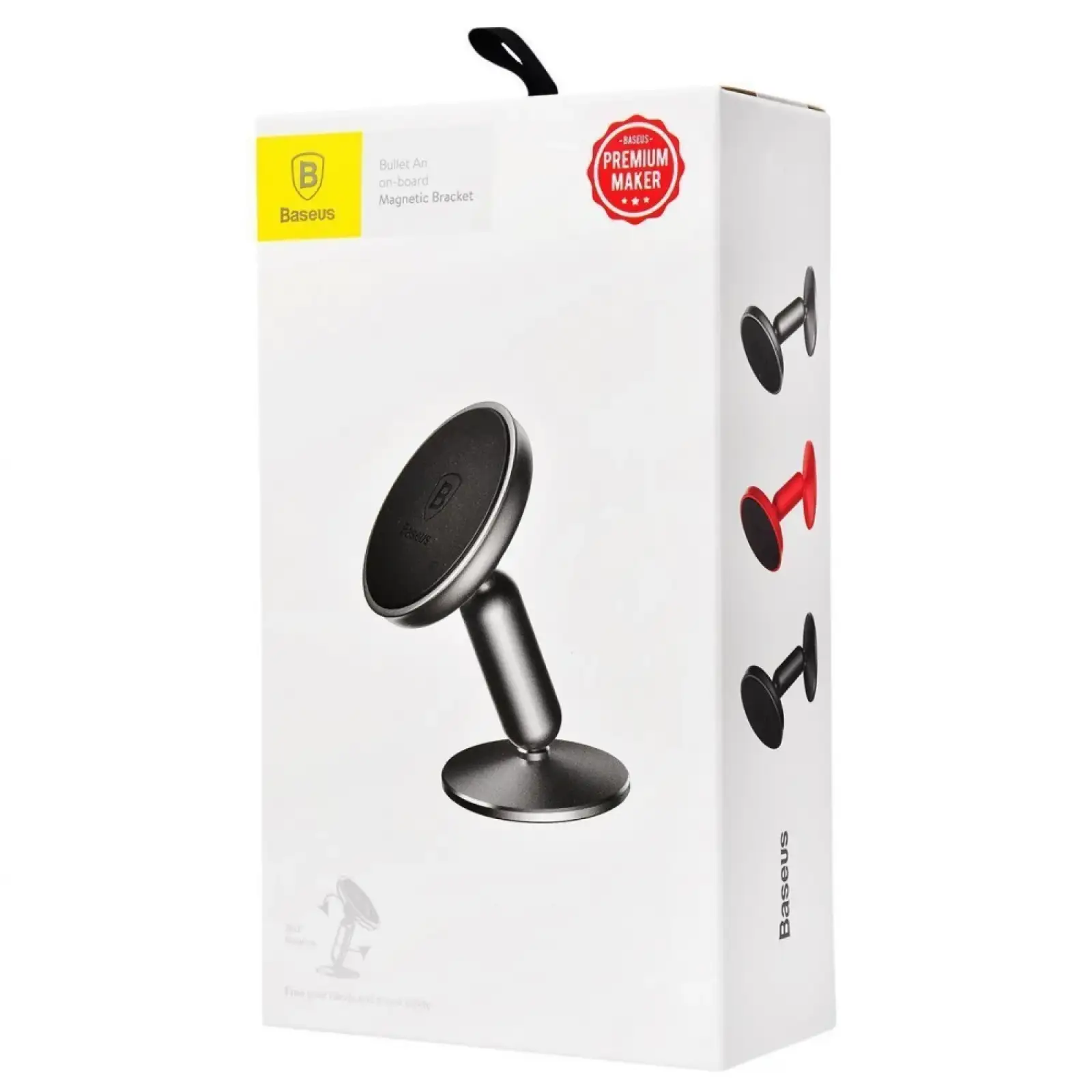 Автомобільний тримач Baseus Bullet An On-Board Magnetic Bracket Black, SUYZD-01