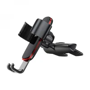 Автомобільний тримач Baseus Metal Age Gravity Car Mount CD Version Silver, SUYL-J0S