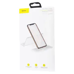 Антиковзаючий силіконовий килимок Baseus Folding Bracket Antiskid Pad Transparent, SUWNT-02