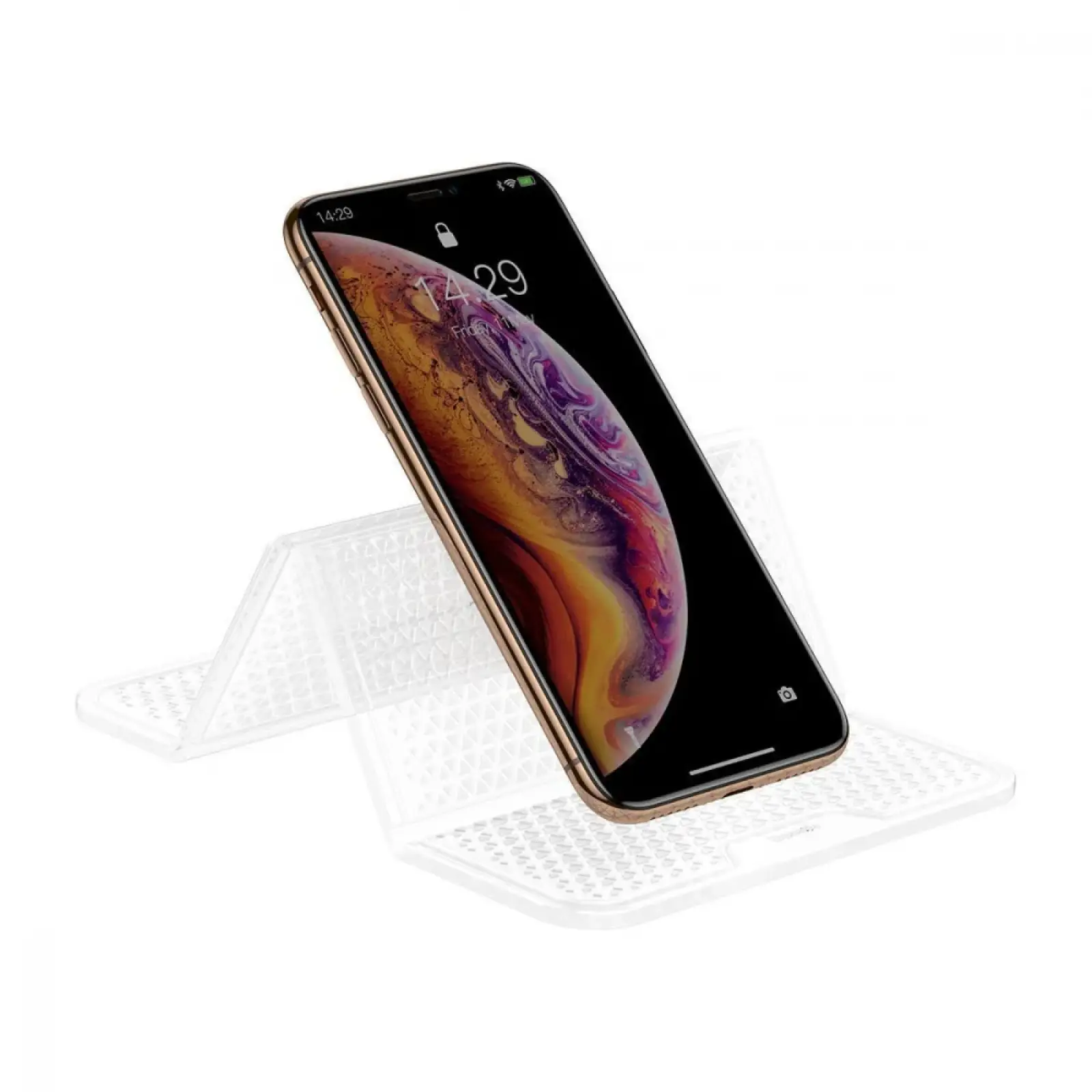 Антиковзаючий силіконовий килимок Baseus Folding Bracket Antiskid Pad Transparent, SUWNT-02