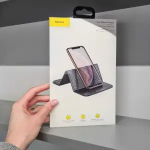 Антиковзаючий силіконовий килимок Baseus Folding Bracket Antiskid Pad Transparent, SUWNT-02