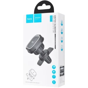 Автодержатель Hoco CA52 Intelligent Air Outlet Black/Gray, 23793