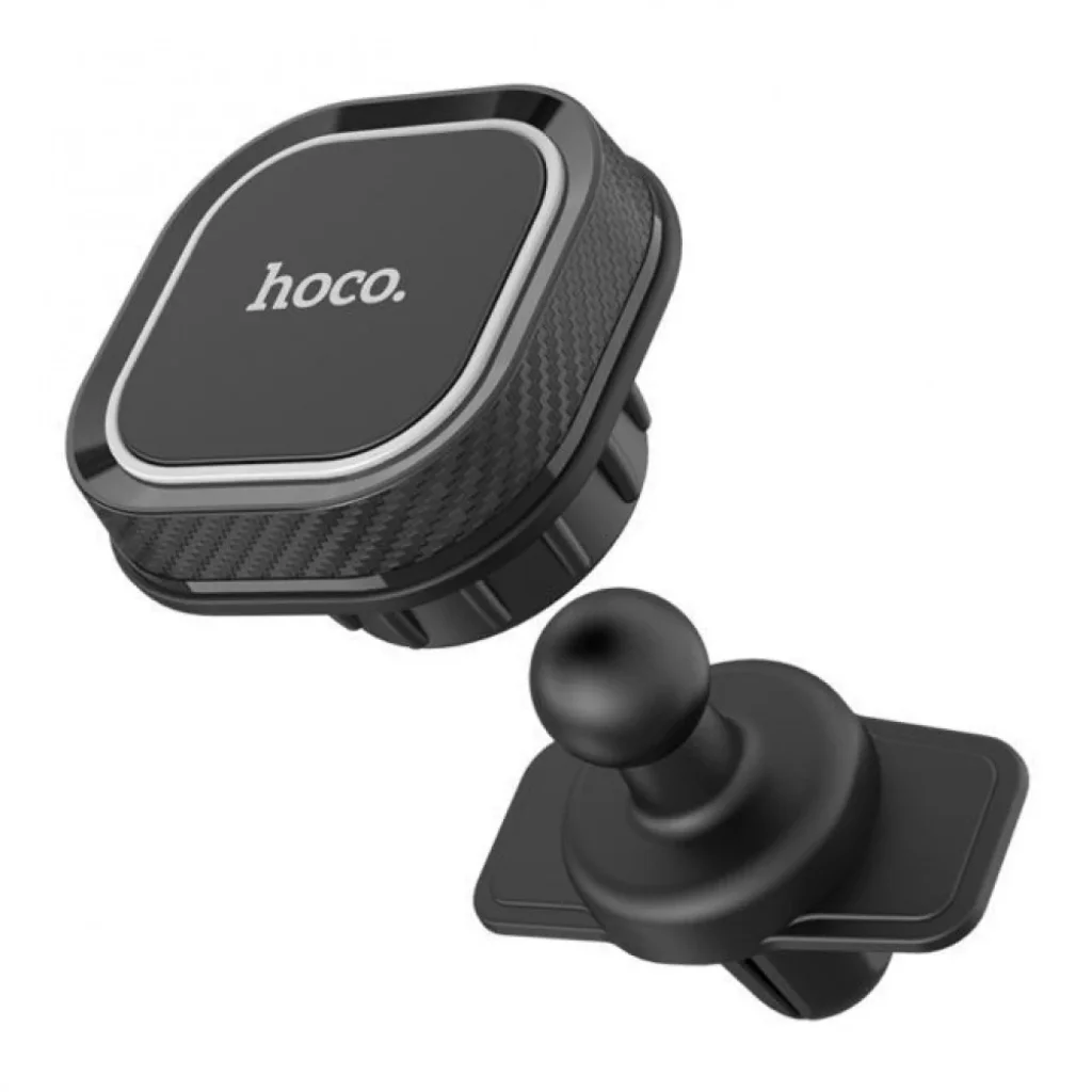 Автодержатель Hoco CA52 Intelligent Air Outlet Black/Gray, 23793