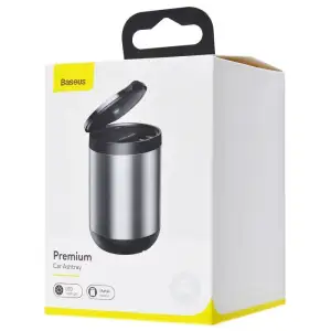 Автомобильная пепельница Baseus Premium Car Ashtray Black, CRYHG01-01
