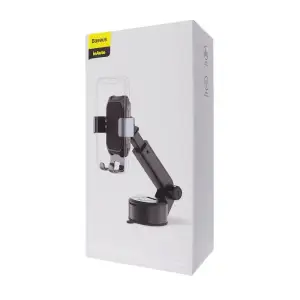 Тримач в машину Baseus Tank Gravity Car Mount With Suction Base Black, SUYL-TK01