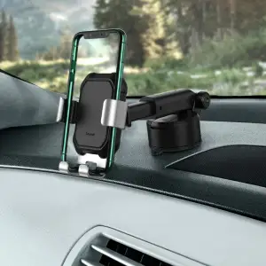 Тримач в машину Baseus Tank Gravity Car Mount With Suction Base Black, SUYL-TK01