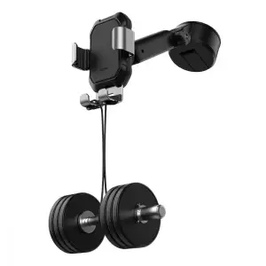 Тримач в машину Baseus Tank Gravity Car Mount With Suction Base Black, SUYL-TK01