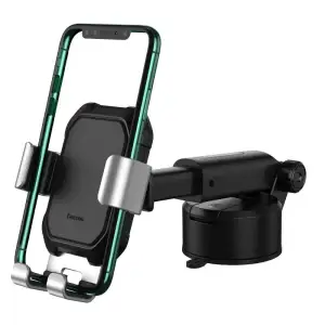 Тримач в машину Baseus Tank Gravity Car Mount With Suction Base Black, SUYL-TK01